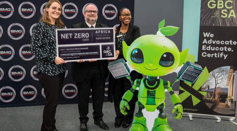 BMG achieves GBCSA Net Zero Waste Level 2 Certification through practical sustainability leadership