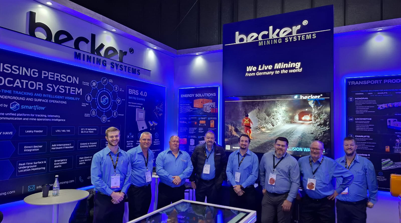 Mine safety and hoisting technologies led Becker’s exhibition success